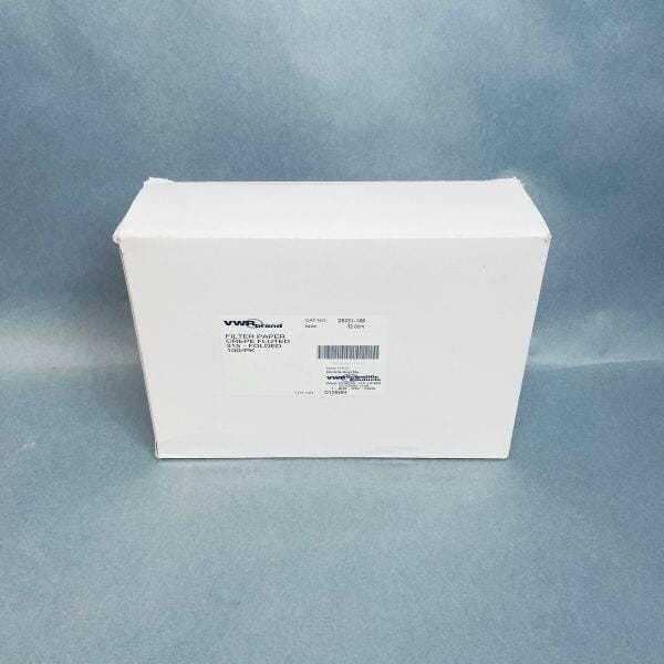 VWR Filter Paper Crepe Fluted Grade 315 32 cm Pack of 100 Filters Filter Paper VWR