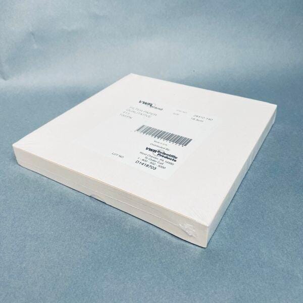 VWR Filter Paper Qualitative 413 18.5 cm Pack of 100 Papers Filters VWR