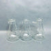 VWR Filtering Flask Heavy Wall 125 ml Side Hose Connection Lot of 3 Flasks Glassware VWR
