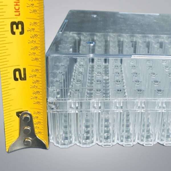 VWR Freezer Box 100 Places 5 in. x 5 in. Total of 2 Tube Racks Lab Consumables::Tubes, Vials, and Flasks VWR