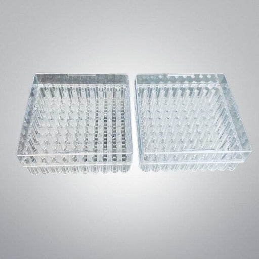 VWR Freezer Box 100 Places 5 in. x 5 in. Total of 2 Tube Racks Lab Consumables::Tubes, Vials, and Flasks VWR