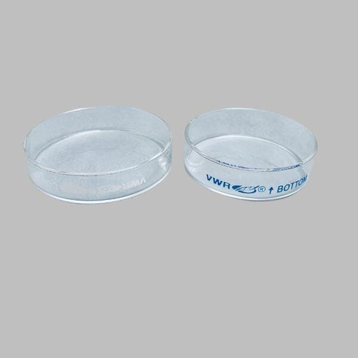 VWR Glass Petri Dish 60 x 15 mm 15 Complete Sets and 4 Lids Lab Consumables::Storage and Culture Plates VWR