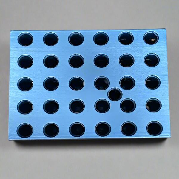 VWR Heating Block Tapered 30 Well 7.9 mm Diameter Lot of 2 Blocks 13259-000 Lab Equipment::Other Lab Equipment VWR