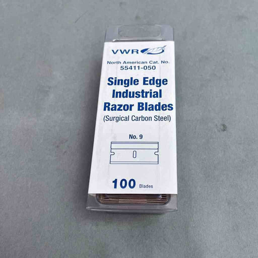 VWR Industrial Razor Blade Carbon Steel Single Edged No. 9 300 Blades Other Medical & Lab Equipment VWR