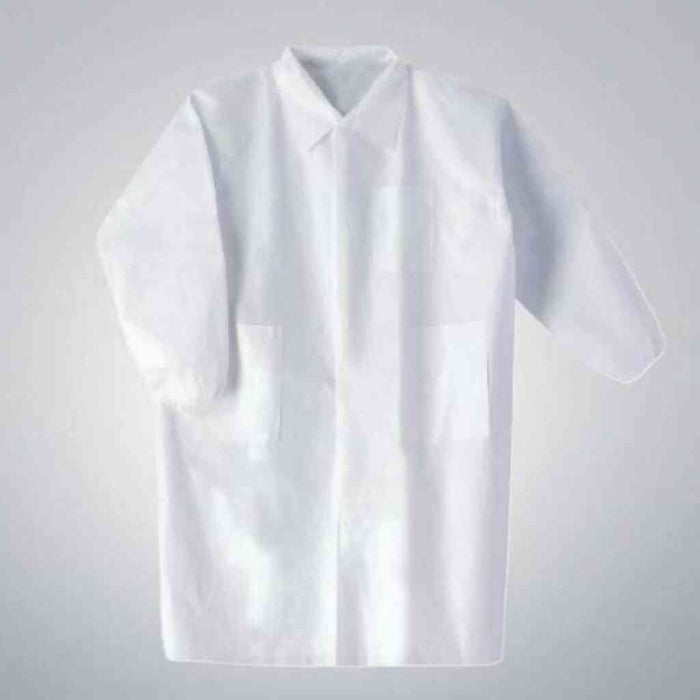 VWR Lab Coat 3XL with Knit Cuffs 3 Pockets 30 Coats Protective Suits & Coveralls VWR