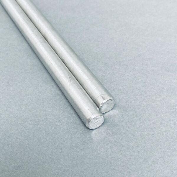 VWR Lab Frame Rod 18 inch Talon Aluminum Set of 2 Rods Other Medical & Lab Equipment VWR