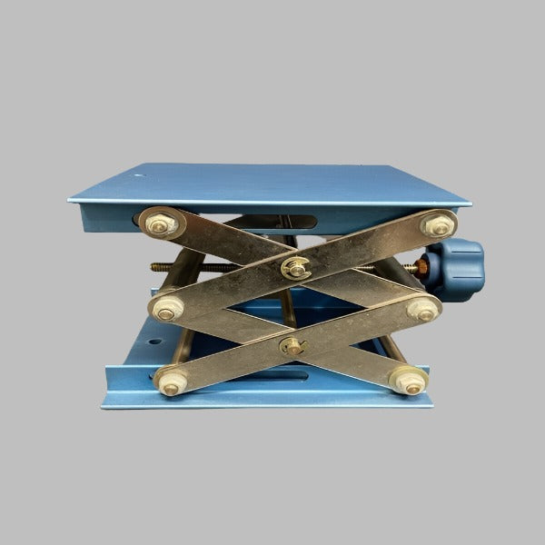 VWR Lab Jack Aluminum 6 x 6 in. Height Adjustable to 9.75 in. Lab Equipment::Other Lab Equipment VWR