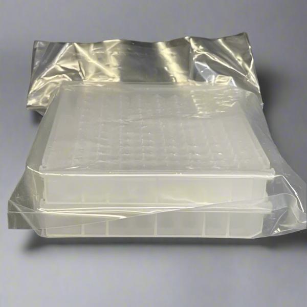 VWR Microplate 96 Well 0.5 ml V Bottom Individually Sealed 50 Plates Lab Consumables::Storage and Culture Plates VWR
