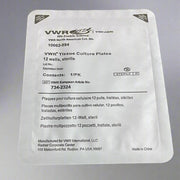 VWR Microplate with Lid 12 Well Sterile 50 Plates Lab Consumables::Storage and Culture Plates VWR
