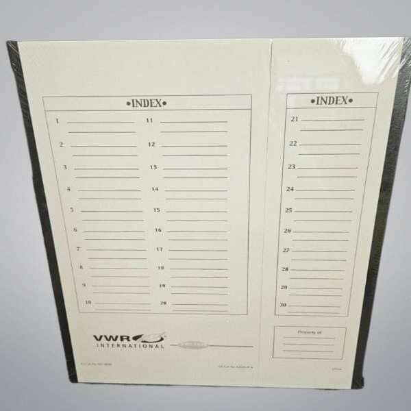 VWR Microscope Slide Tray 30 Places Cardboard Pack of 4 Trays Other Medical & Lab Equipment VWR