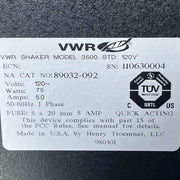 VWR Orbital Microplate Shaker Model 3500 Orbital, Platform & Vortex Shakers VWR