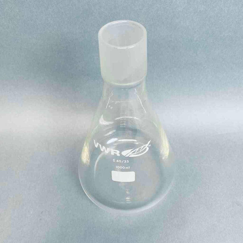 VWR Pyrex Erlenmeyer Flask 40/35 Male STJ 1000 ml Lab Flasks VWR