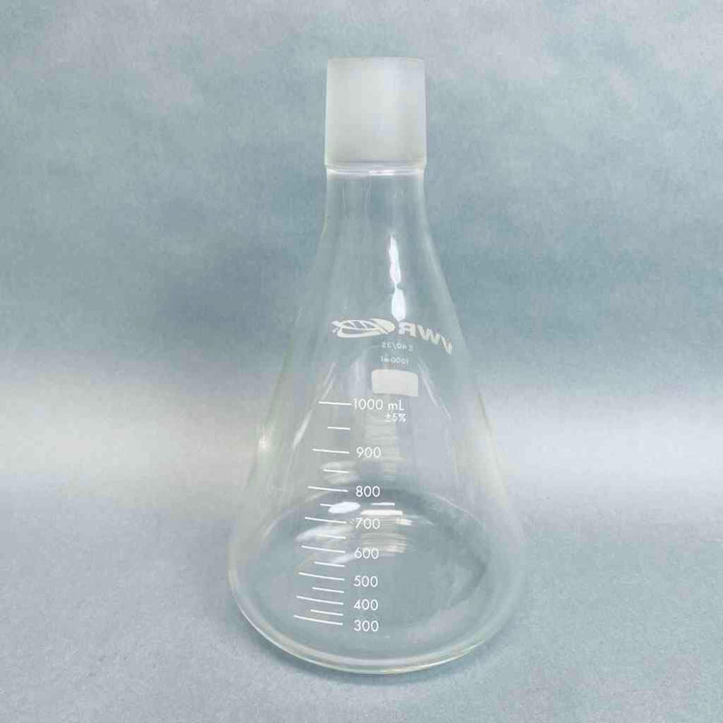 VWR Pyrex Erlenmeyer Flask 40/35 Male STJ 1000 ml Lab Flasks VWR