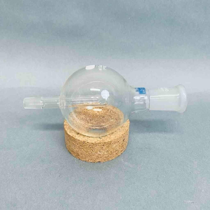 VWR Pyrex Rotary Evaporator Bump Trap 250 ml 24/40 Upper 14/20 Lower Jointed Glassware VWR