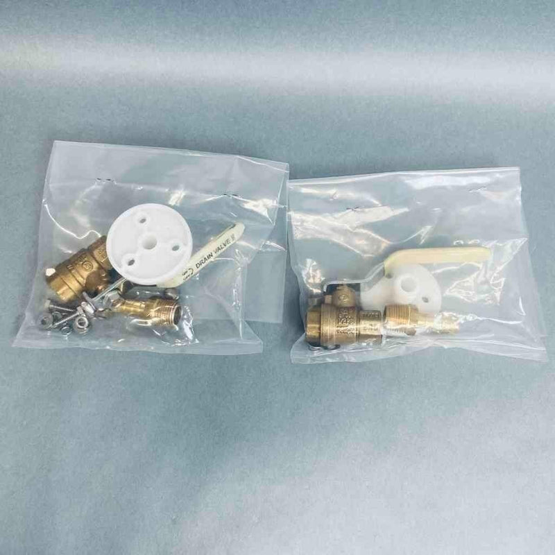 VWR Q104 Brass Ball Valve Kit 600 PSI Water Oil Gas with Barb Fitting Ball Valves VWR
