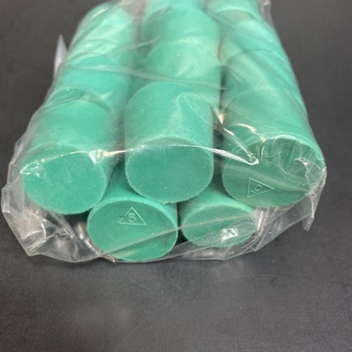 VWR Rubber Stopper Diameter 23 mm Green 25 Stoppers Lab Consumables::Tubes, Vials, and Flasks VWR