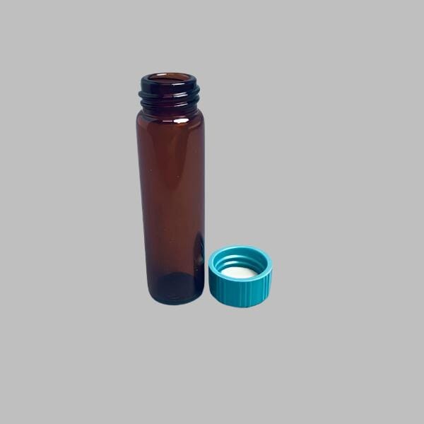 VWR Sample Vial with Closure 7.5 ml Amber Glass — Life Sciences Trading