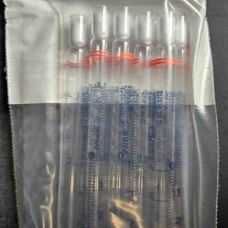 VWR Serological Glass Pipette 10 ml 250 Pipets Pipets & Pipette Tips VWR