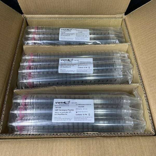 VWR Serological Pipette 100 ml Polystyrene 60 Pipets Pipettes & Pipette Tips VWR