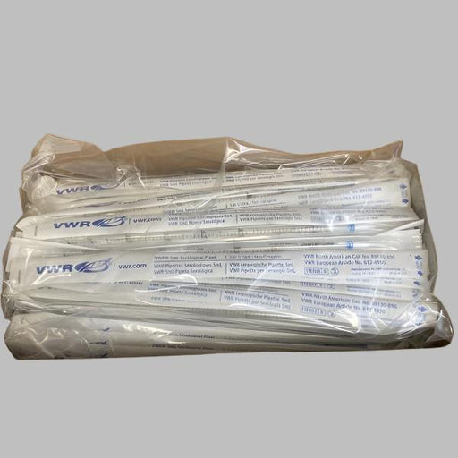 VWR Serological Pipette 5 ml Polystyrene Individually Sealed 350 Pipets Pipettes & Pipette Tips VWR