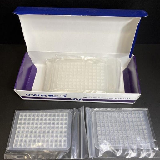 VWR Silicone Microplate Cover Precut Square 96 Well 20 Mats Lab Consumables::Storage and Culture Plates VWR