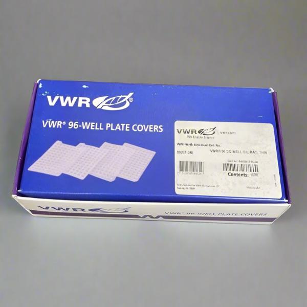 VWR Silicone Microplate Cover Precut Square 96 Well 20 Mats Lab Consumables::Storage and Culture Plates VWR