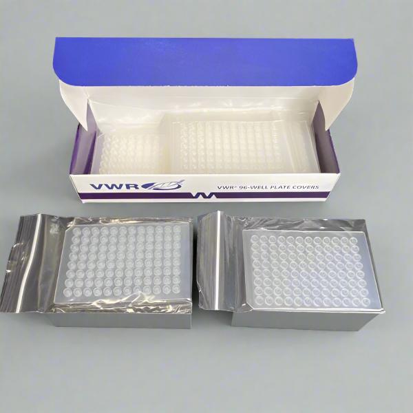 VWR Silicone Microplate Sealing Mat Precut 7 mm Round 96 Well 10 Mats Lab Consumables::Storage and Culture Plates VWR
