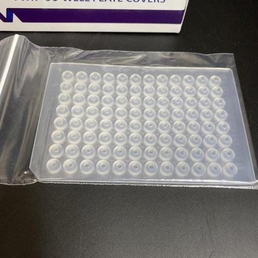 VWR Silicone Microplate Sealing Mat Precut 7 mm Round 96 Well 10 Mats Lab Consumables::Storage and Culture Plates VWR