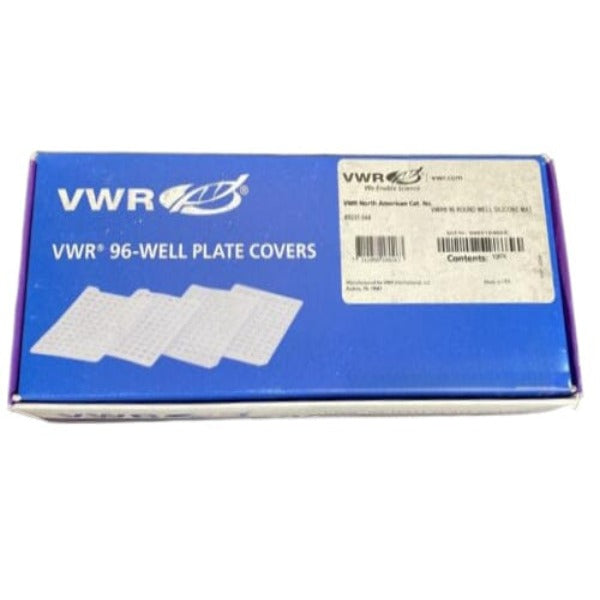 VWR Silicone Microplate Sealing Mat Precut 8 mm Round 96 Well 20 Plate Mats Lab Consumables::Storage and Culture Plates VWR