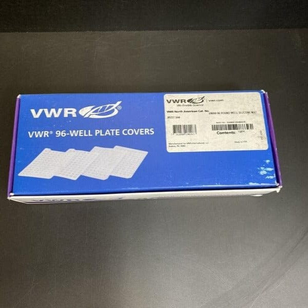 VWR Silicone Microplate Sealing Mat Precut 8 mm Round 96 Well 20 Plate Mats Lab Consumables::Storage and Culture Plates VWR