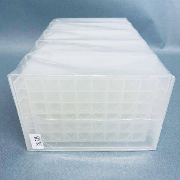 VWR Square Well Pyramid Bottom Microplate 48 Well 4.8 ml Polypropylene Case of 25 Plates Petri Dishes/Culture Plates VWR