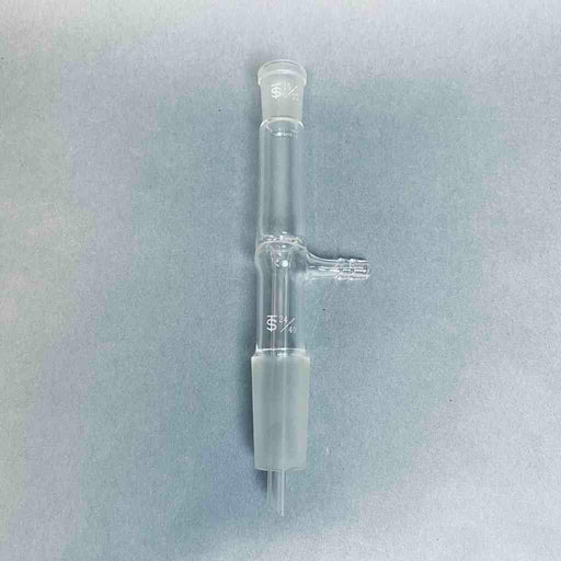 VWR Straight Vaccuum Adapter 15/25 Upper 24/40 Lower Vaccuum Assembly Jointed Glassware VWR