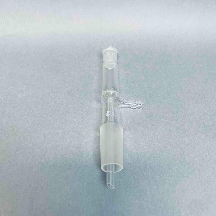 VWR Straight Vaccuum Adapter 15/25 Upper 24/40 Lower Vaccuum Assembly Jointed Glassware VWR