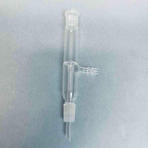 VWR Straight Vacuum Adapter 15/25 Upper 14/20 Lower Vacuum Assembly Jointed Glassware VWR