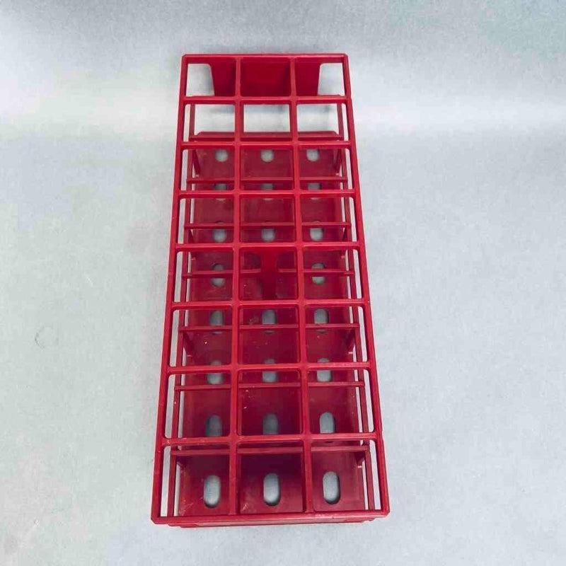 VWR Test Tube Rack 30 mm Tubes 3 x 8 Array Nylon Red - Lot of 6 Racks Tube Racks VWR
