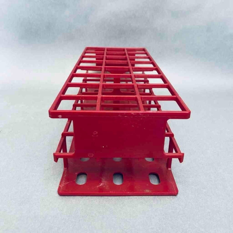 VWR Test Tube Rack 30 mm Tubes 3 x 8 Array Nylon Red - Lot of 6 Racks Tube Racks VWR