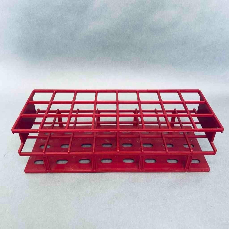 VWR Test Tube Rack 30 mm Tubes 3 x 8 Array Nylon Red - Lot of 6 Racks Tube Racks VWR