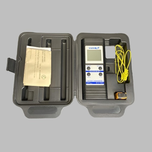 VWR Traceable Big Digit Thermometer Type K with Case and Warranty Lab Equipment::Other Lab Equipment VWR