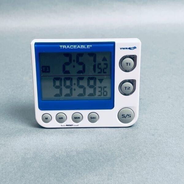 VWR Traceable Calibrated Timer Flashing LED Big Digit Dual Channel Other Medical & Lab Equipment VWR
