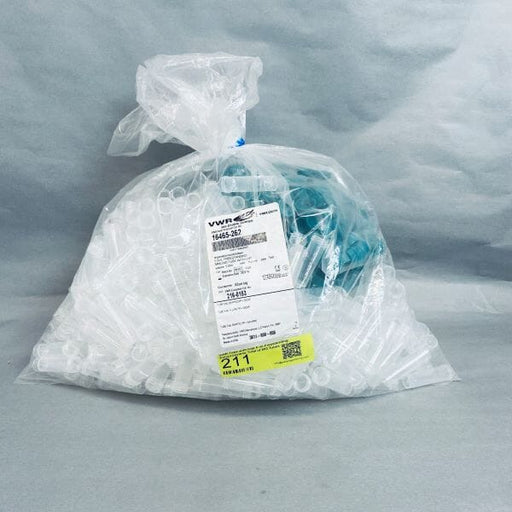 VWR Tube with Screw Cap 5 ml Self Standing Bag of 500 Tubes Lab Consumables::Tubes, Vials, and Flasks VWR International