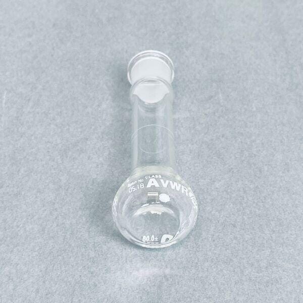 VWR Volumetric Flask 10 ml with PTFE Stopper Grade A Total of 9 Flasks Lab Flasks VWR