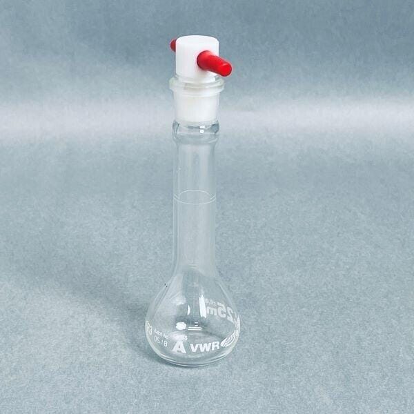 VWR Volumetric Flask 25 ml Wide Neck Class A Total of 11 Flasks Lab Consumables::Tubes, Vials, and Flasks VWR