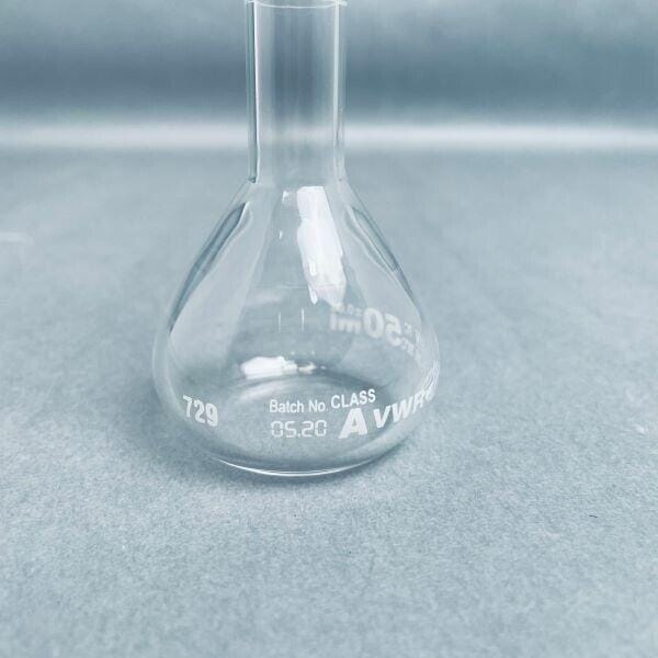 VWR Volumetric Flask 50 ml Class A Total of 12 Flasks Glassware VWR