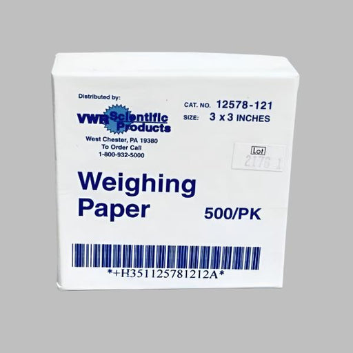 VWR Weighing Paper 3 x 3 in. 4 Boxes - 2000 Sheets Other VWR