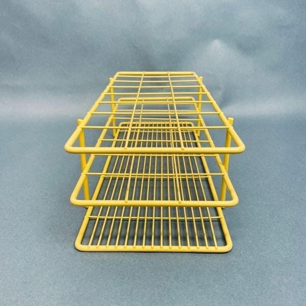 Polypropylene Wire Rack VWR Wire Tube Rack 24 Places Poxygrid 40 mm Epoxy Coat Lot of 2 Racks ...