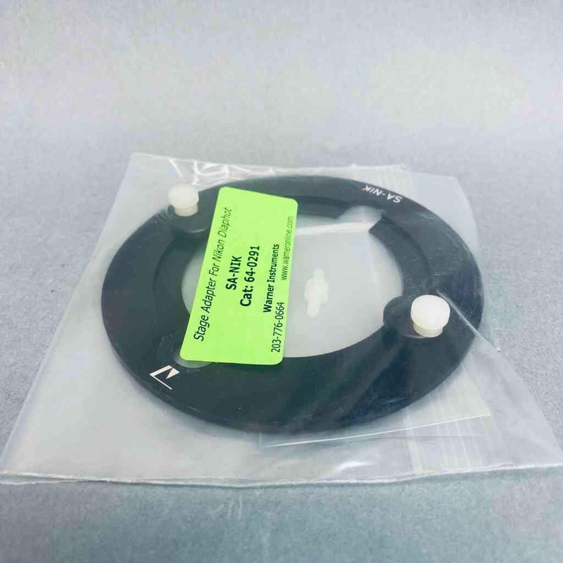 Warner Instruments Stage Adapter for Nikon Diaphot 108 Dia. SA-NIK Microscope Camera & Lens Adapters Warner Instruments