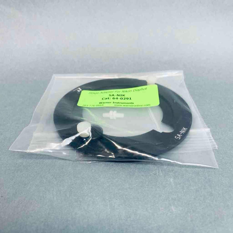 Warner Instruments Stage Adapter for Nikon Diaphot 108 Dia. SA-NIK Microscope Camera & Lens Adapters Warner Instruments