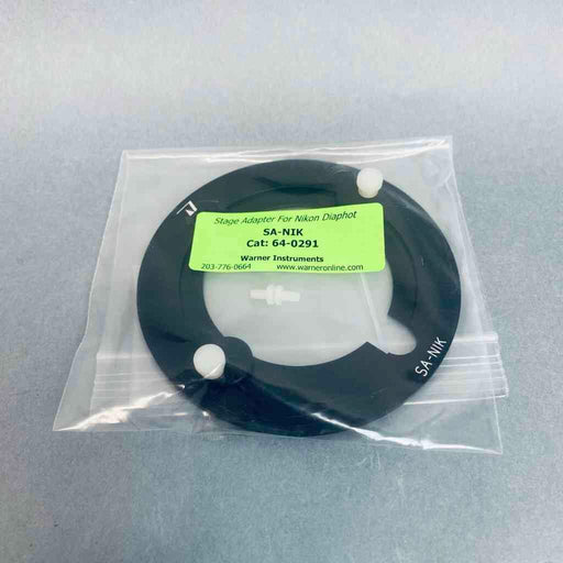 Warner Instruments Stage Adapter for Nikon Diaphot 108 Dia. SA-NIK Microscope Camera & Lens Adapters Warner Instruments