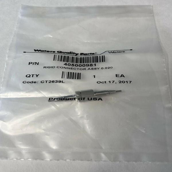 Waters 405000981 Guard Connector Rigid Connector Assy 0.020 New Sealed Package LC/MS/GC Waters