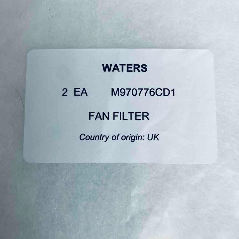 Waters Fan Filter Pack of 2 Filters Filters Waters